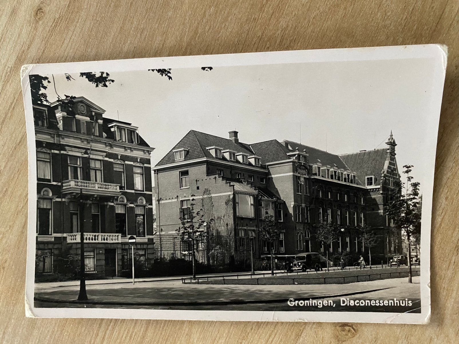 Ansichtkaarten Groningen Diaconessenhuis, Verzamelen, Foto's en Prenten, Ophalen of Verzenden, Voor 1940, Zo goed als nieuw