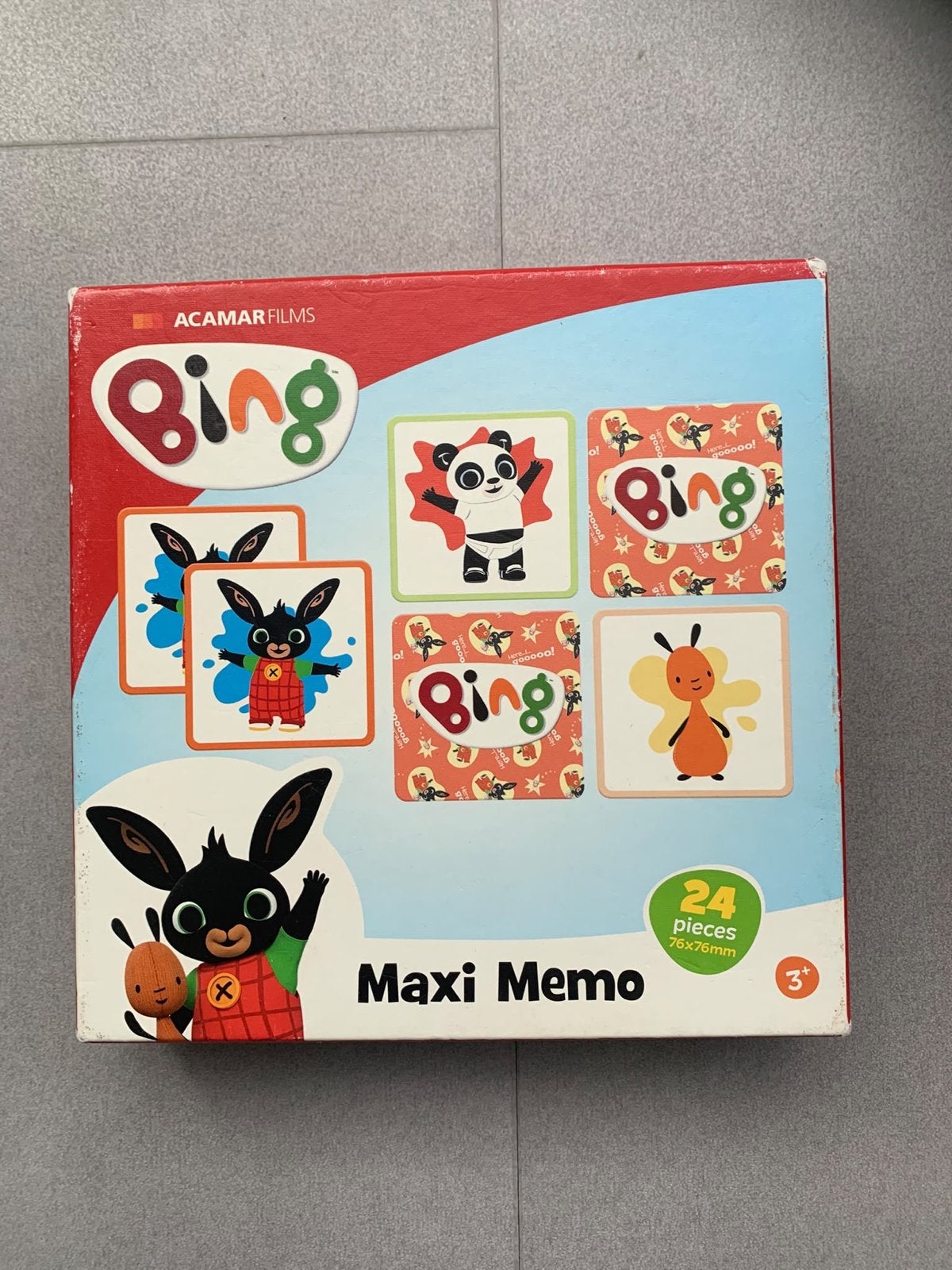Bing Maxi Memo - 24 stukjes geheugenspel, Ophalen of Verzenden, Zo goed als nieuw, Overige typen