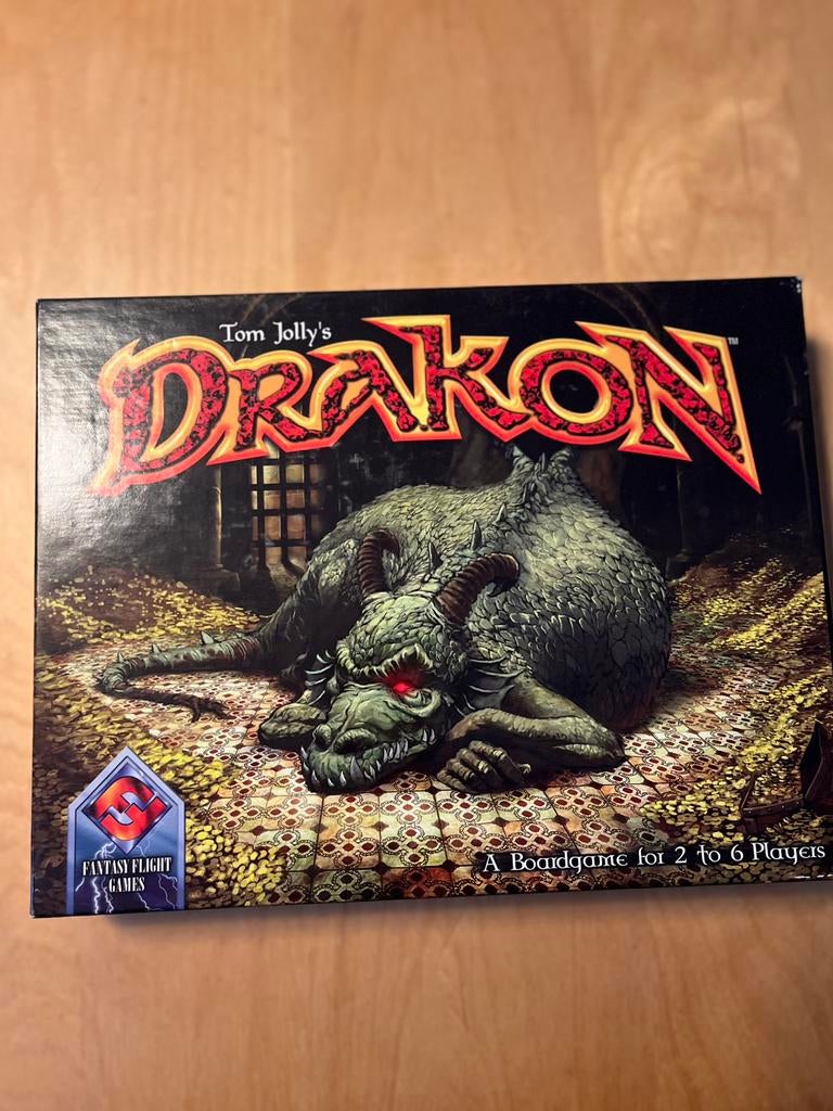 Drakon bordspel, Vijf spelers of meer, Ophalen of Verzenden, Zo goed als nieuw