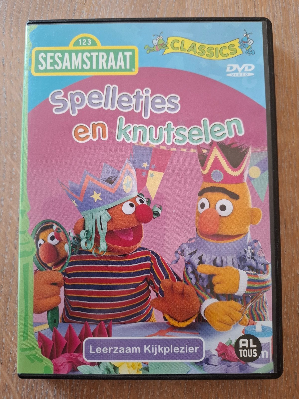 Sesamstraat Classics: Spelletjes en Knutselen DVD, Gebruikt, Verzenden, Alle leeftijden, Nederlands