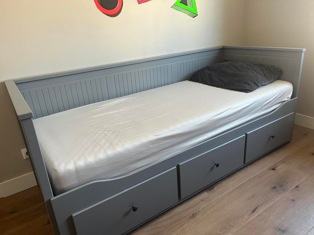 Bedbank ikea serie Hemnes, Huis en Inrichting, Slaapkamer | Bedden, Ophalen, Gebruikt, Eenpersoons, 80 cm