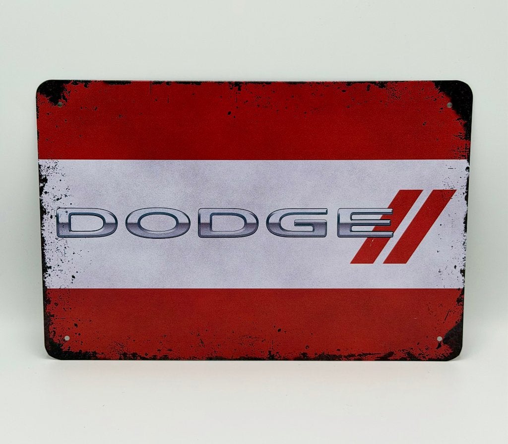 Dodge bord Charger Challanger SRT RAM 1500 pickup 20x30, Verzenden, Nieuw, Reclamebord