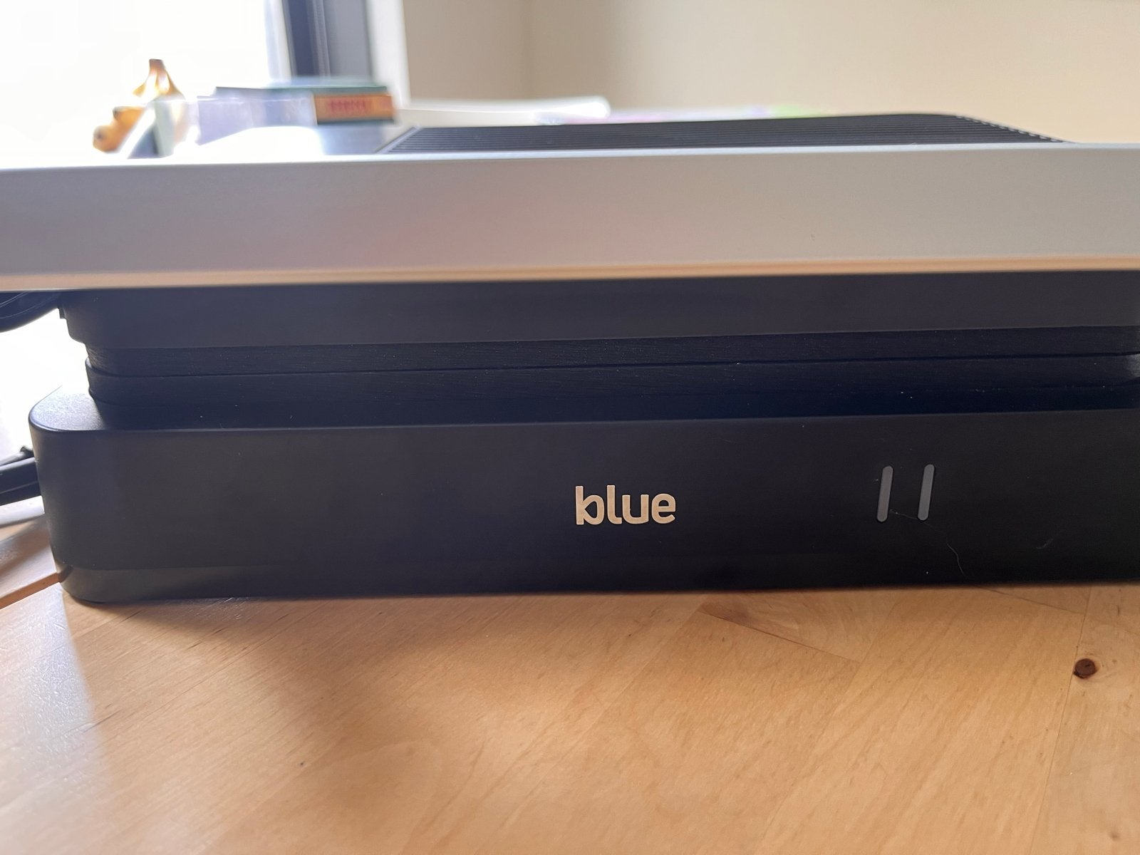 Compacte Contactgrill Blue Home - Zo goed als nieuw, Ophalen of Verzenden, Zo goed als nieuw