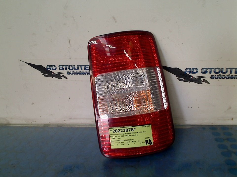 Achterlicht Rechts Caddy III (2KA,2KH,2CA,2CH) 2008, Gebruikt, Volkswagen, Volkswagen AG, Kundenbetreuung@volkswagen.de
