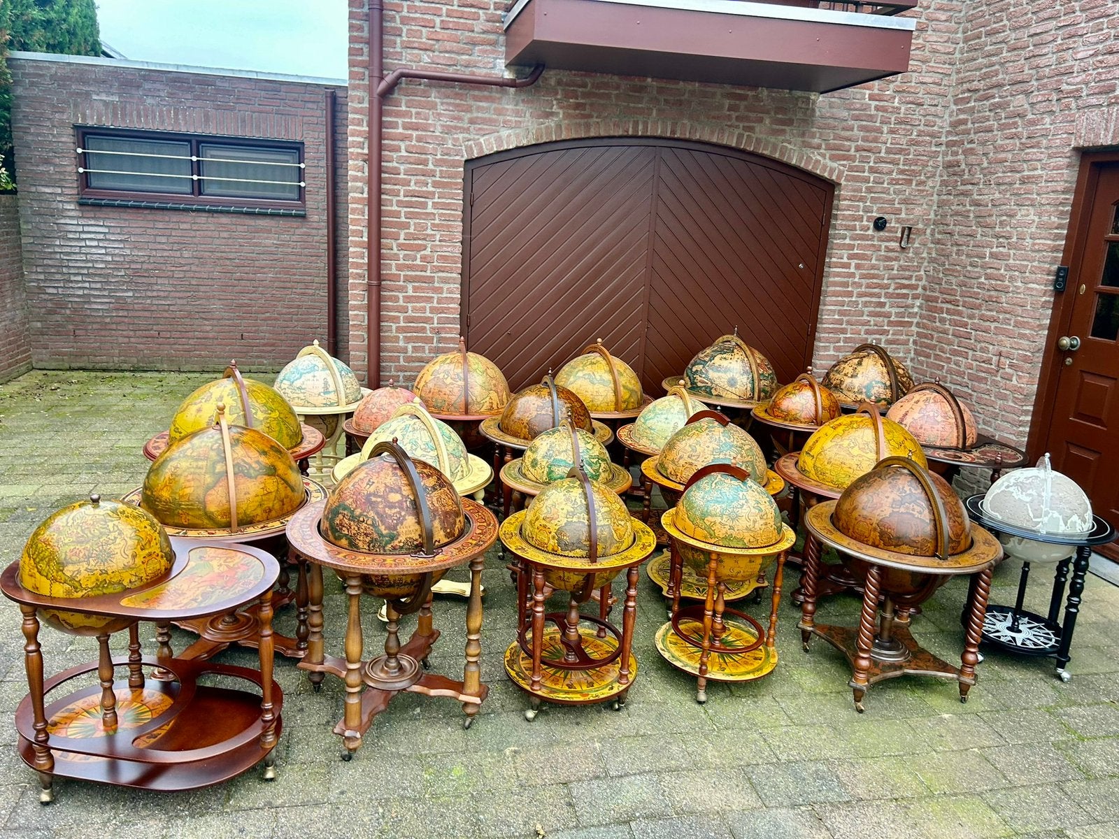 COLLECTIE bar globe s globebar wereldbolbar minibar barglobe, Ophalen