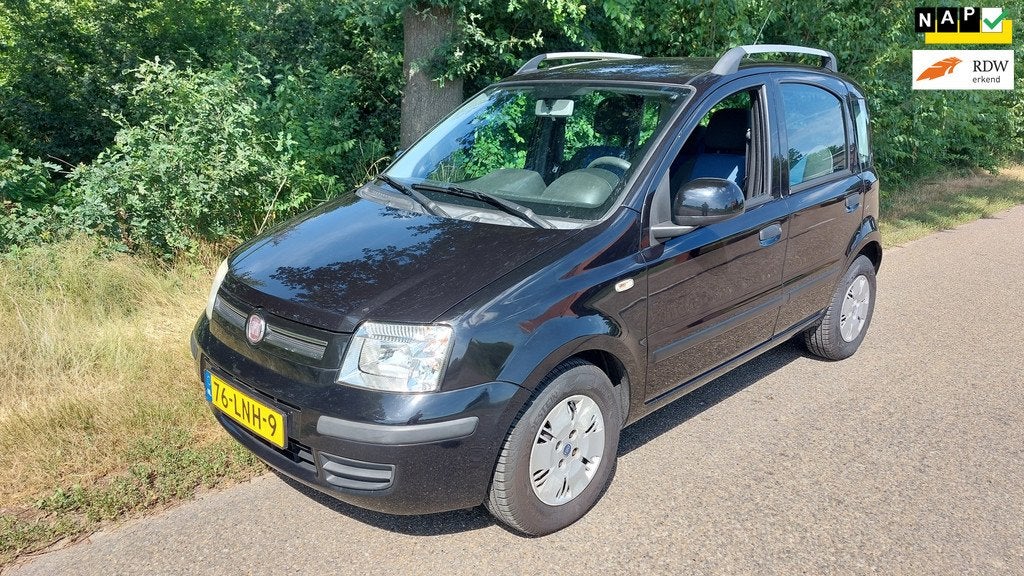 Fiat Panda 1.2 Edizione Cool, Auto's, Euro 5, Gebruikt, 1242 cc, Zwart