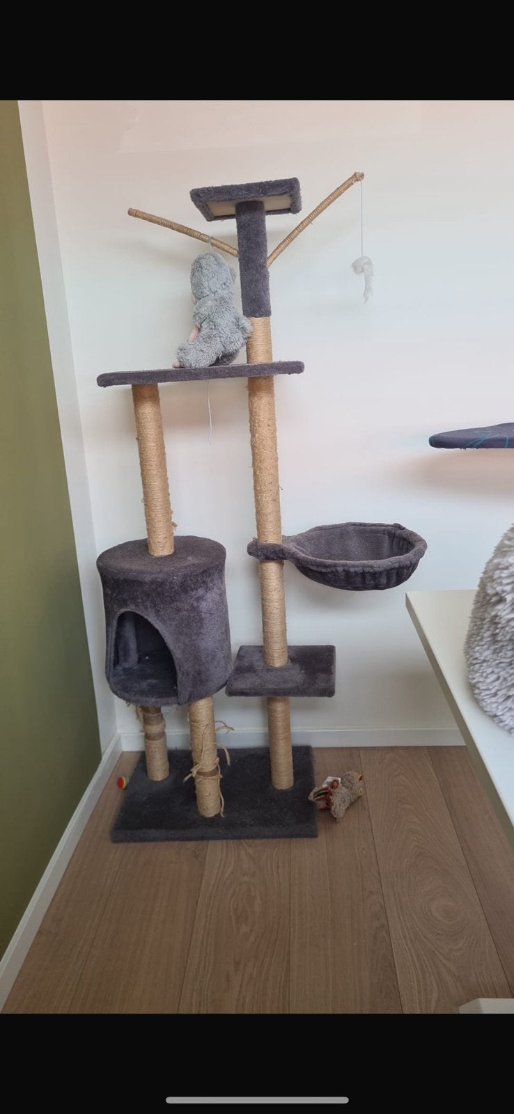 Krabpaal, Dieren en Toebehoren, Krabmeubelen, Gebruikt, Krabpaal, Ophalen