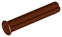 Lego Technic axle 3L roodbruin 4 stuks nieuw, Ophalen of Verzenden, Nieuw, Losse stenen, Lego