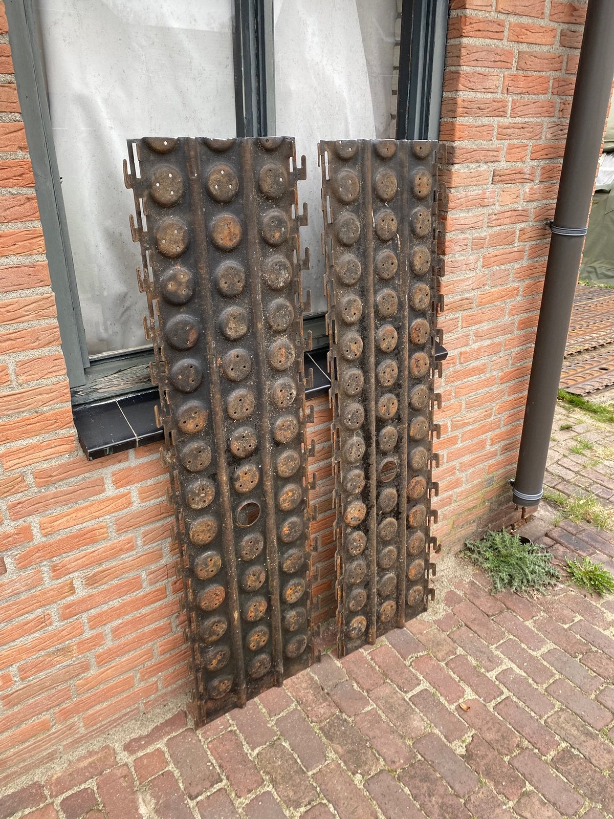 Originele rijplaten kl defensie laro jeep nekaf daf ya, Ophalen, Landmacht, Nederland
