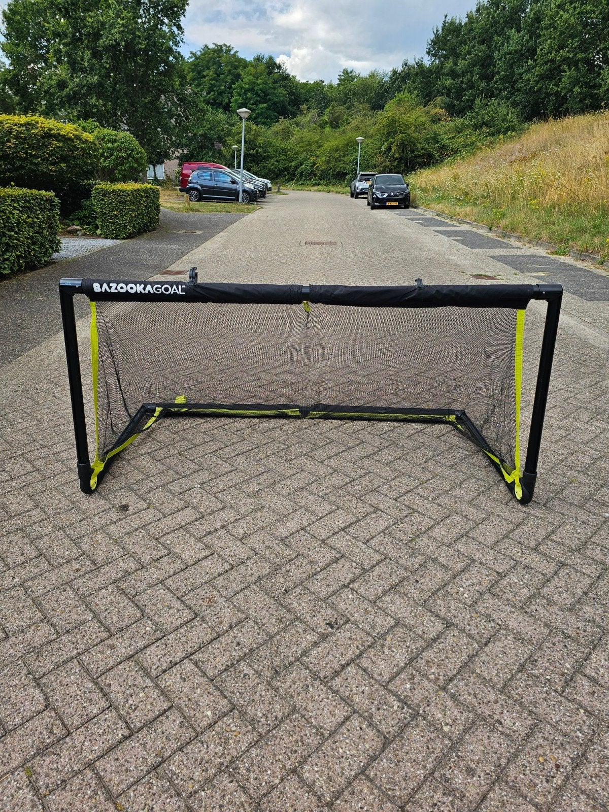 Bazooka Goal voetbaldoel 180x90 cm, Maat XL, Ophalen, Gebruikt, Overige typen