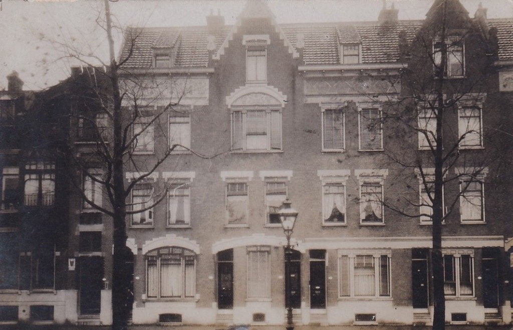 749G fotokaart Rotterdam 's-Gravendijkwal 49 Wz., Ophalen of Verzenden, 1920 tot 1940, Ongelopen, Zuid-Holland