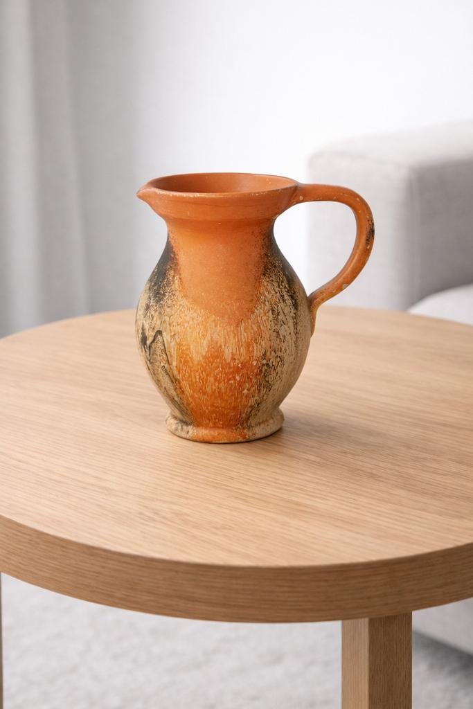 Vintage Terracotta Kruik - Rustieke Decoratie, Ophalen of Verzenden