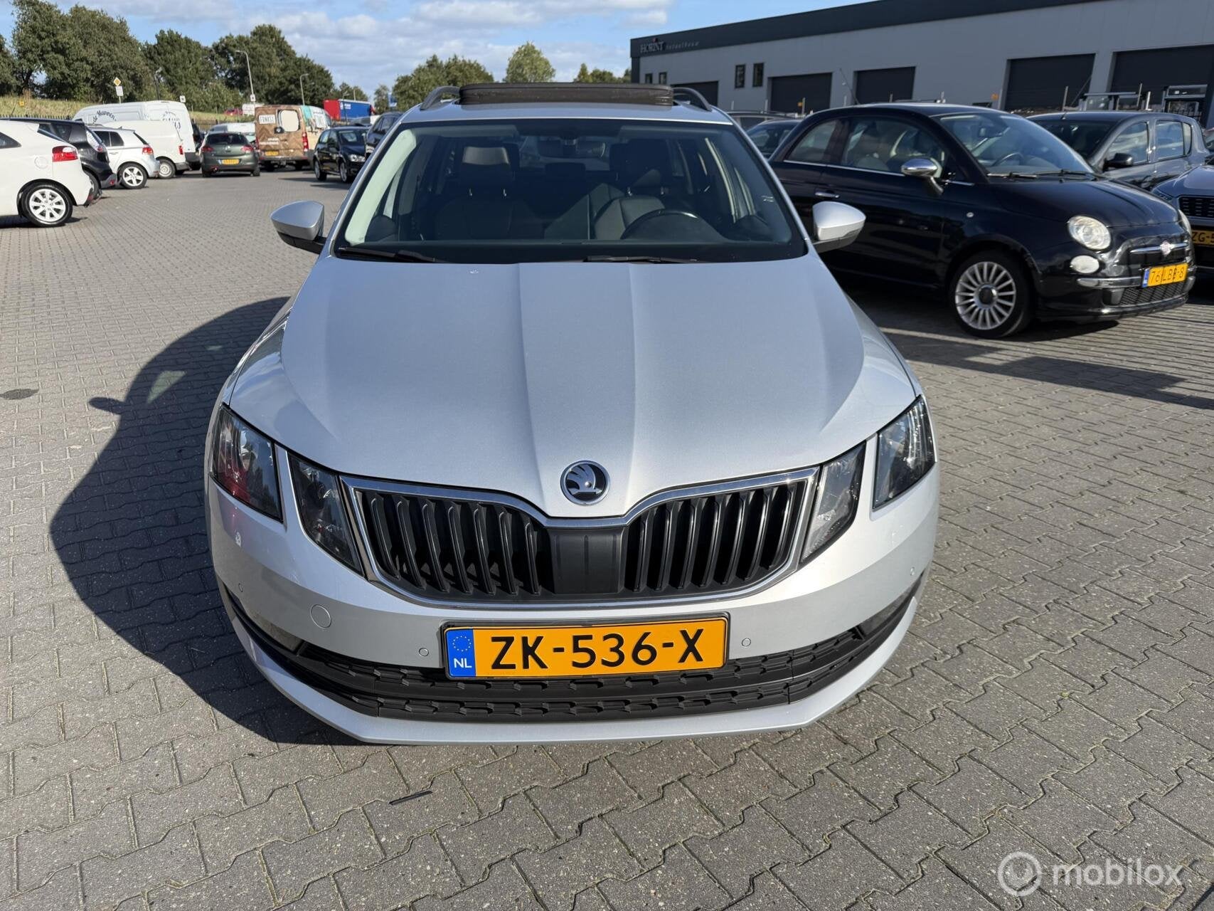 Skoda Octavia Combi 1.6 TDI Greentech automaat, Auto's, Automatische klimaatregeling, Gebruikt, Euro 6, 4 cilinders