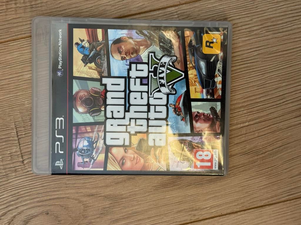 Grand Theft Auto V GTA 5 PS3, Avontuur en Actie, Online, Vanaf 18 jaar, 1 speler