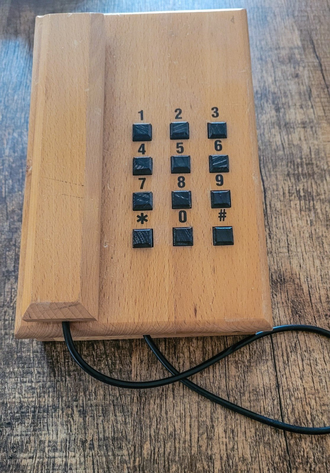 Houten speelgoed telefoon, Kinderen en Baby's, Ophalen of Verzenden