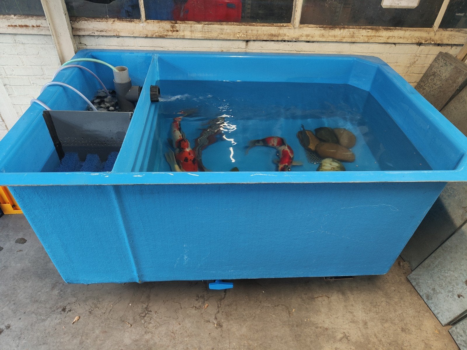quarantainebak 1200 liter, Tuin en Terras, Ophalen