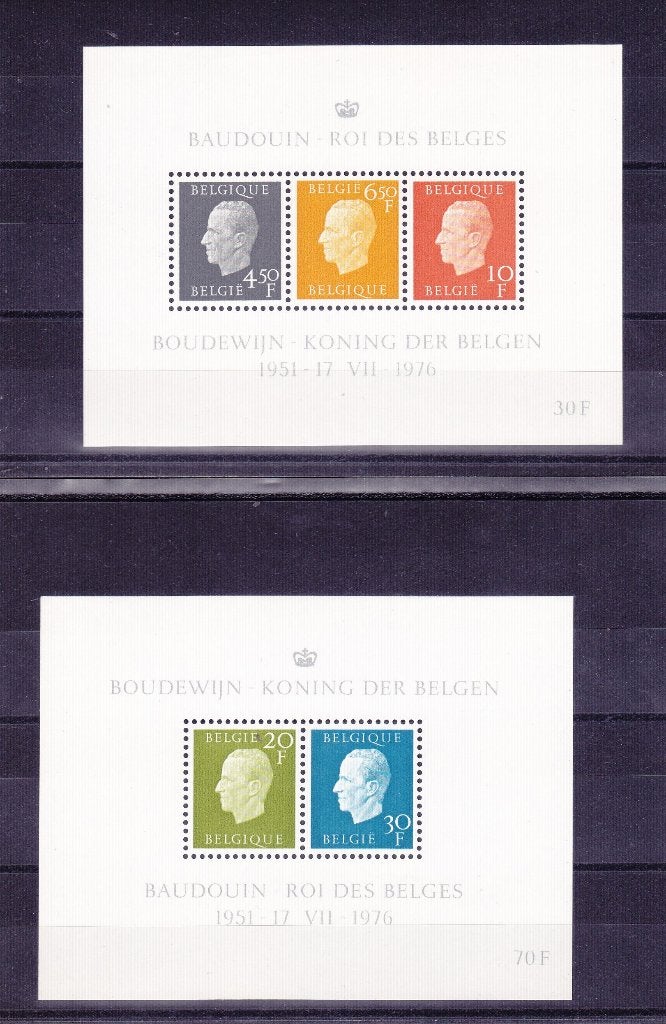 Belgie 1976, Ophalen of Verzenden, Postfris, Postfris, Staatshoofden