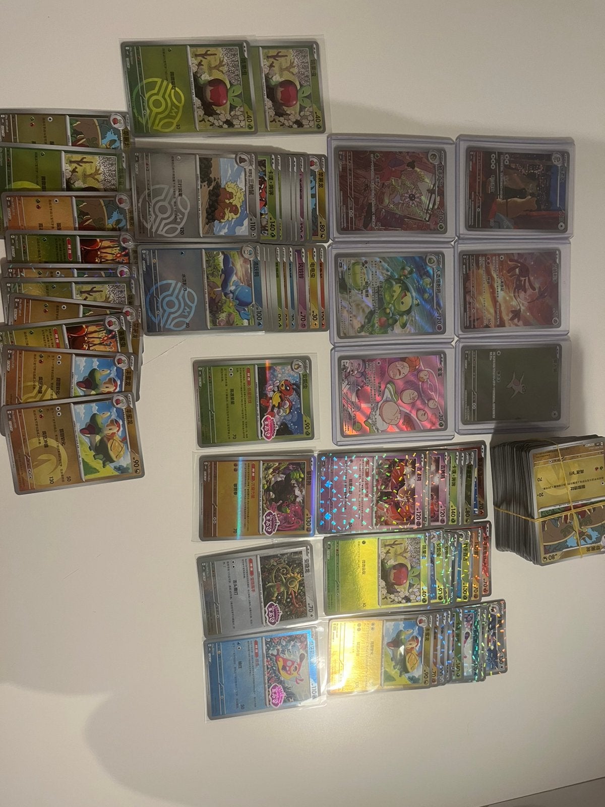 Gem 6 vol chinese pokemon cards, Ophalen of Verzenden, Zo goed als nieuw, Meerdere kaarten, Foil