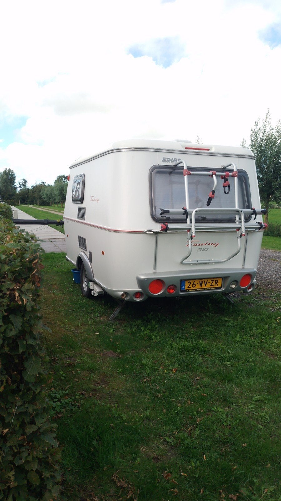 Eriba touring 310 te koop, Caravans en Kamperen, Standaardzit, Tot en met 2, Particulier, Mover
