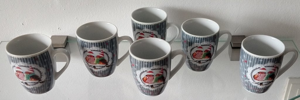 vintage kopjes L Dake & Zn, volgnr 2, Gebruikt, Overige merken, Ophalen of Verzenden, Overige stijlen