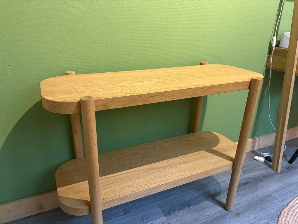 Ikea LISTERBY Console tafel, Ophalen, 50 tot 100 cm, Zo goed als nieuw, Ovaal