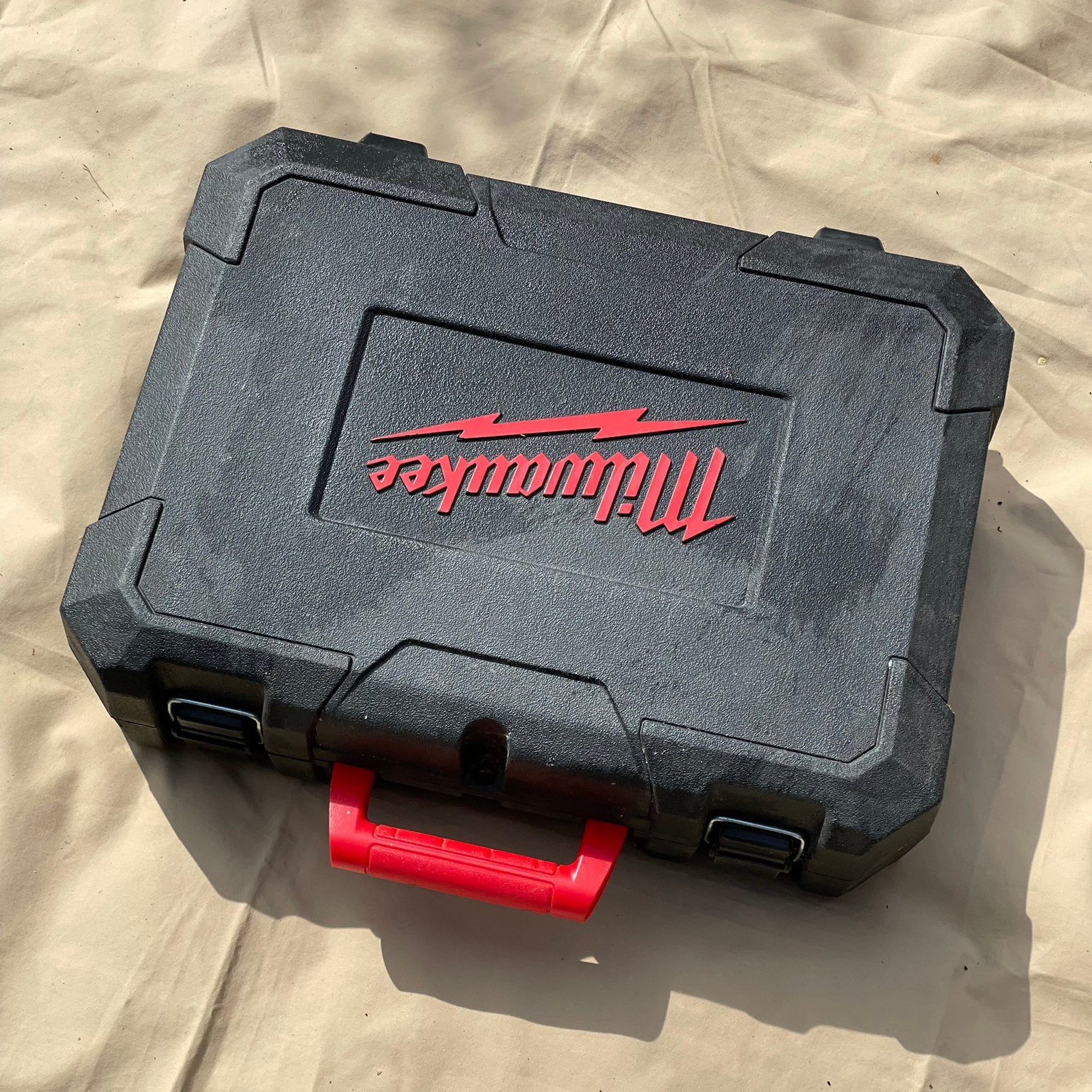 Milwaukee M18 multitool koffer, Ophalen, Zo goed als nieuw