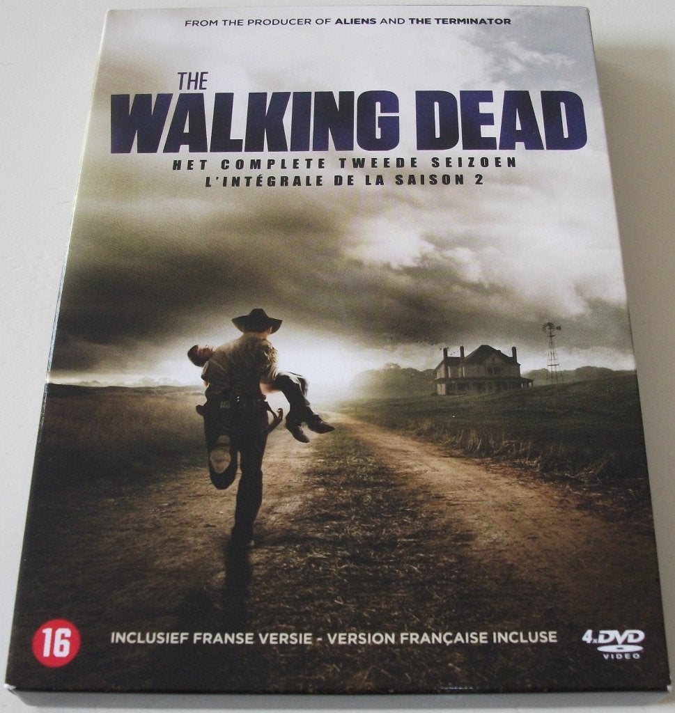 Dvd *** WALKING DEAD *** 4-Disc Boxset Seizoen 2, Horror, Bonusmateriaal, Vanaf 16 jaar, Ophalen of Verzenden
