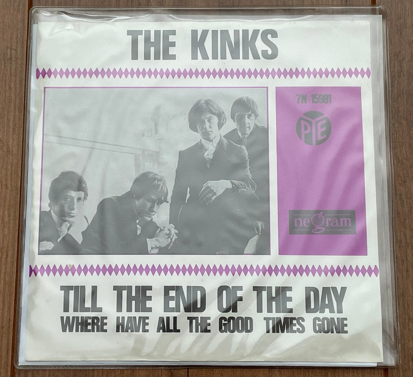The Kinks - Till The End Of The Day single / Netherlands '65, Cd's en Dvd's, Gebruikt, 7 inch, EP, Rock en Metal