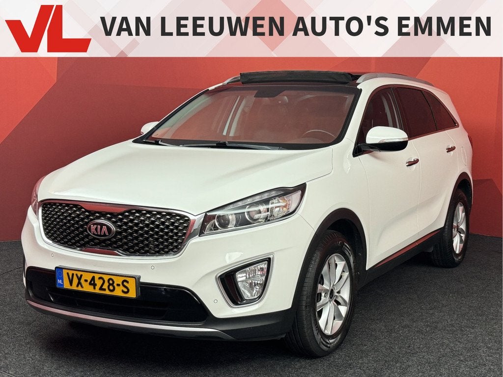 Kia Sorento, Auto's, Bestelauto's, Automaat, Wit, Origineel Nederlands, Bedrijf