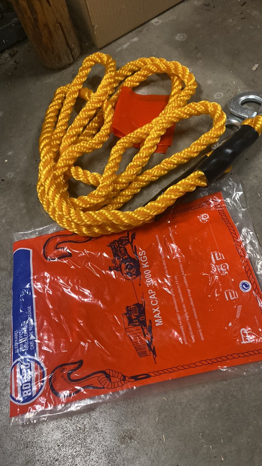 10x Nieuwe Sleepkabel - Max. 3000 kg - Robuust & Elastisch, Ophalen of Verzenden