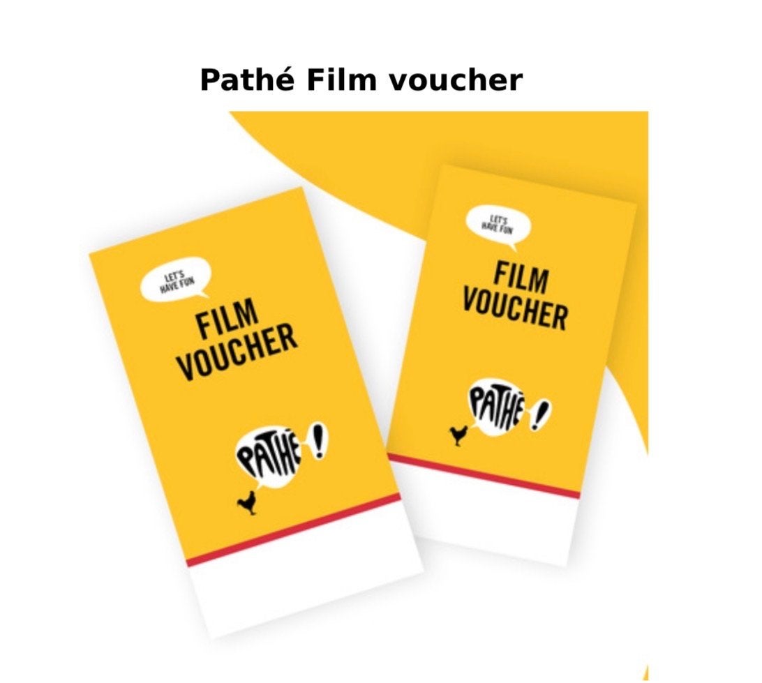 Pathe film vouchers / korting, Tickets en Kaartjes