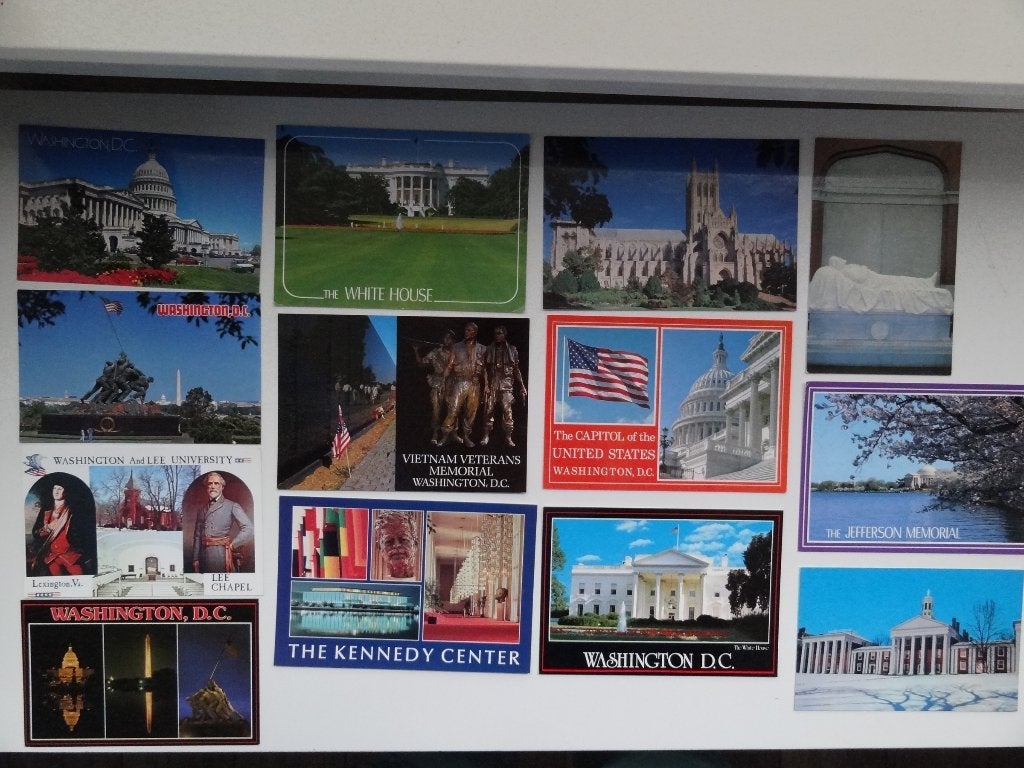 B260 Mooie ansichtkaarten Washington D.C. - Amerika, Ophalen of Verzenden, 1980 tot heden, Ongelopen, Buiten Europa