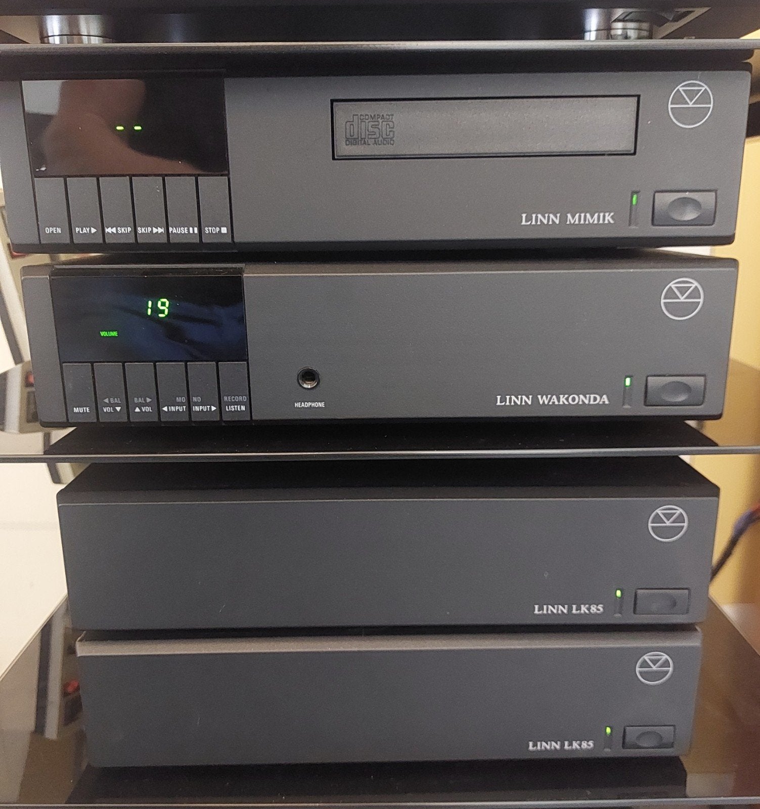 Linn complete set Wakonda, Mimik en LK85, Gebruikt, Losse componenten, Cd-speler, Ophalen