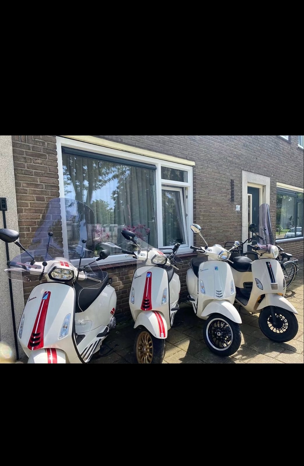 De witte vespa sprint met weinig op de teller, Overige modellen, Ophalen of Verzenden, Zo goed als nieuw, Benzine