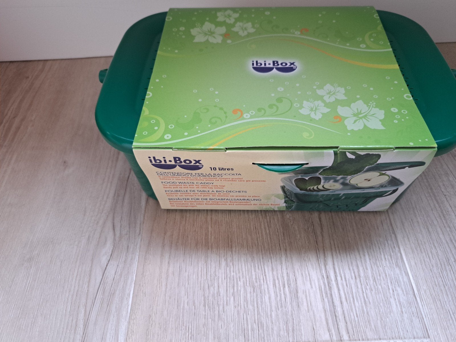 Ibi-Box Voedselafvalbak 10 liter - Groen, Ophalen of Verzenden, Nieuw, Kunststof