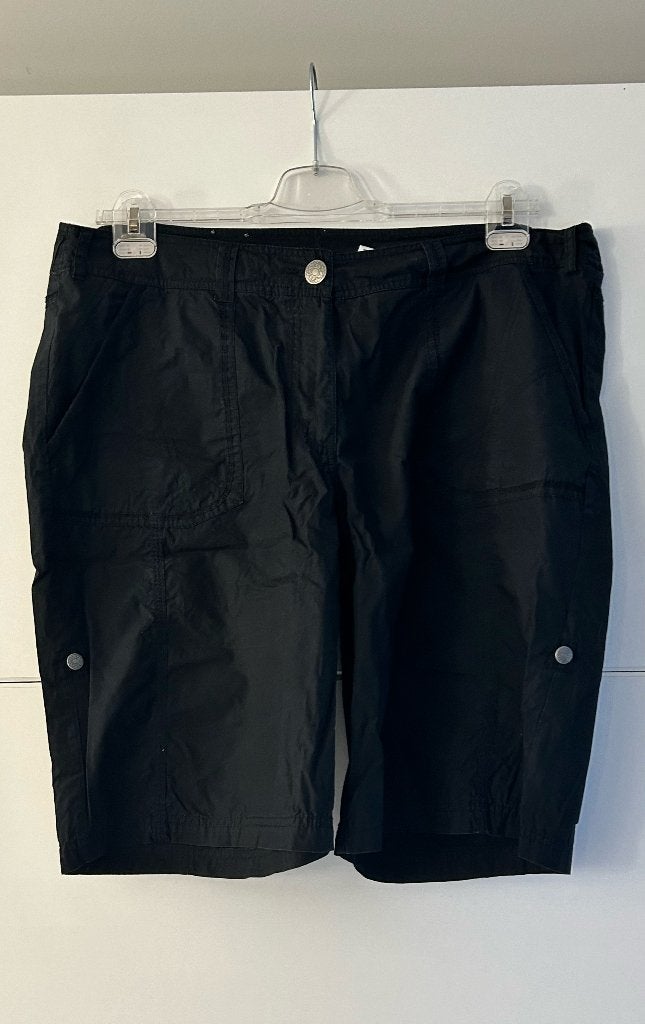 MS Mode zwarte katoenen short, Kort, Zwart, Maat 46/48 (XL) of groter, Ophalen of Verzenden