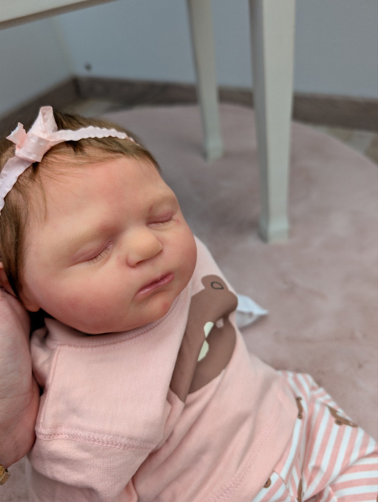 Reborn realborn cuddle baby, Verzamelen, Ophalen of Verzenden, Nieuw, Babypop