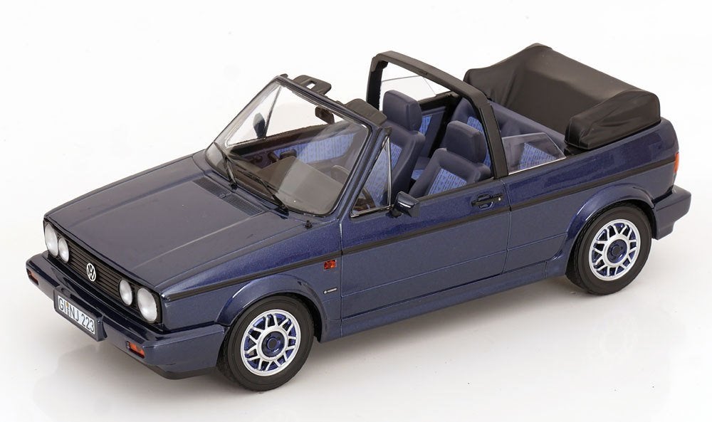 VW Golf MK1 Cabrio Quartett 1992, 1/18, Norev, Auto, ., Norev, Ophalen of Verzenden