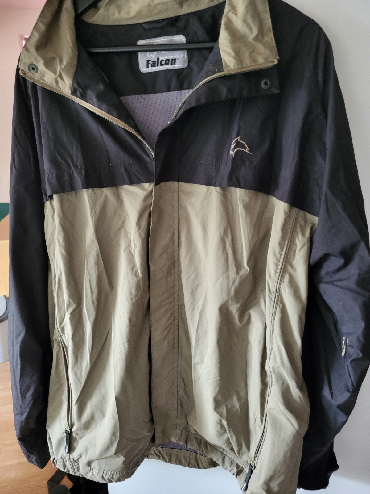 Falcon Regen-wind jas, Ophalen of Verzenden, Overige maten, Blauw