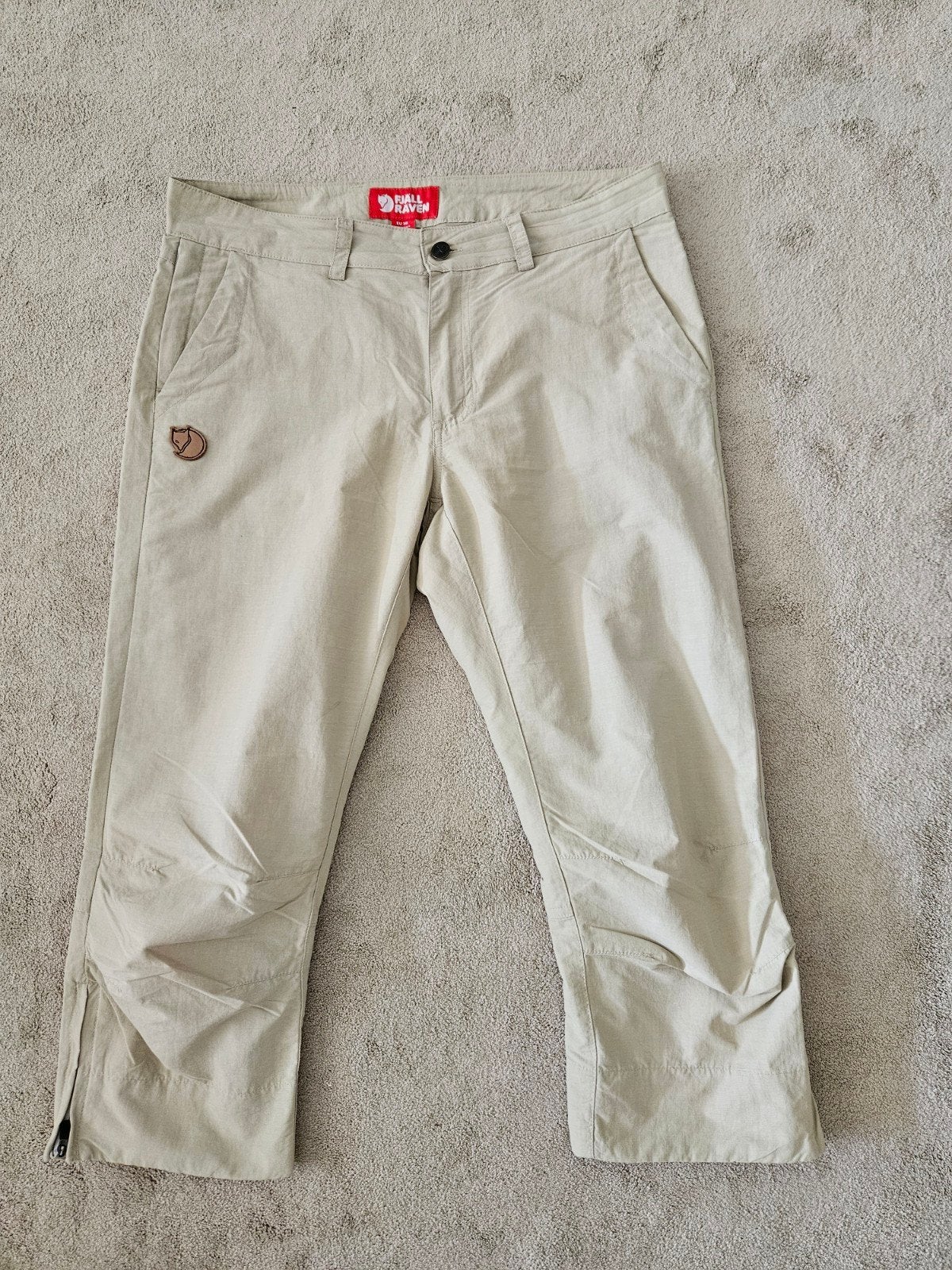 Fjällräven Hanna MT Capri 3/4 dames broek maat 38, Kleding | Dames, Maat 38/40 (M), Beige, Ophalen of Verzenden, Zo goed als nieuw