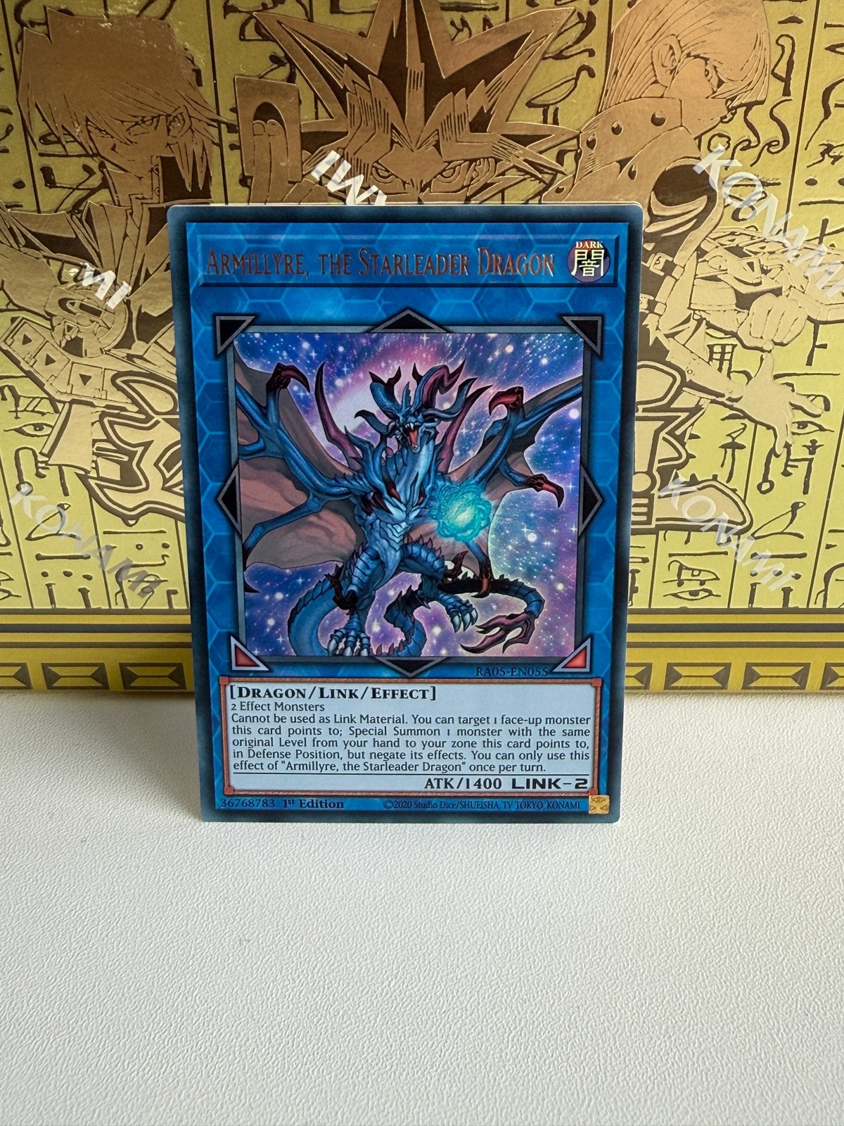 Crimson Gaia RA05-EN070 1st Edition, Verzenden, Zo goed als nieuw, Losse kaart, Foil