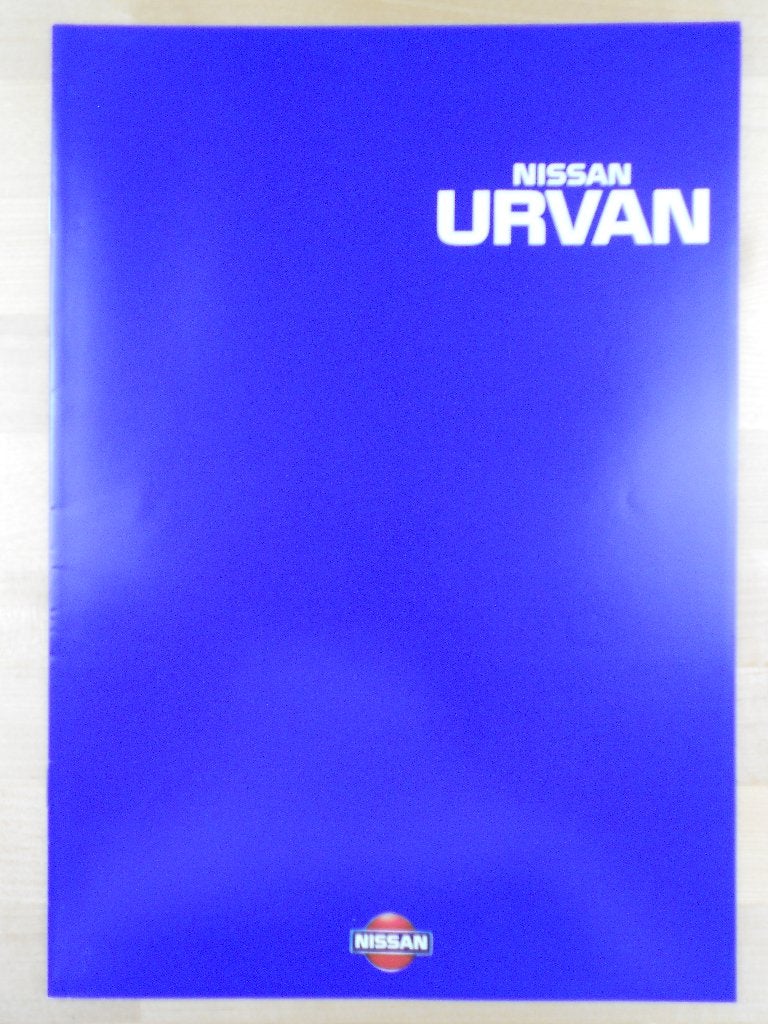 Nissan Urvan Brochure 1996, Ophalen of Verzenden, Zo goed als nieuw, Nissan, NISSAN