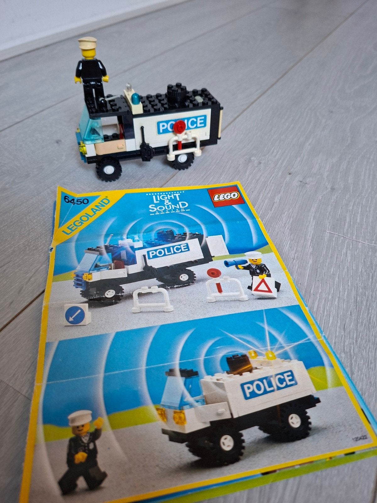 Lego 6540 Politie Truck met Licht en Geluid (Legoland), Kinderen en Baby's, Gebruikt, Lego, Ophalen of Verzenden, LEGOLAND