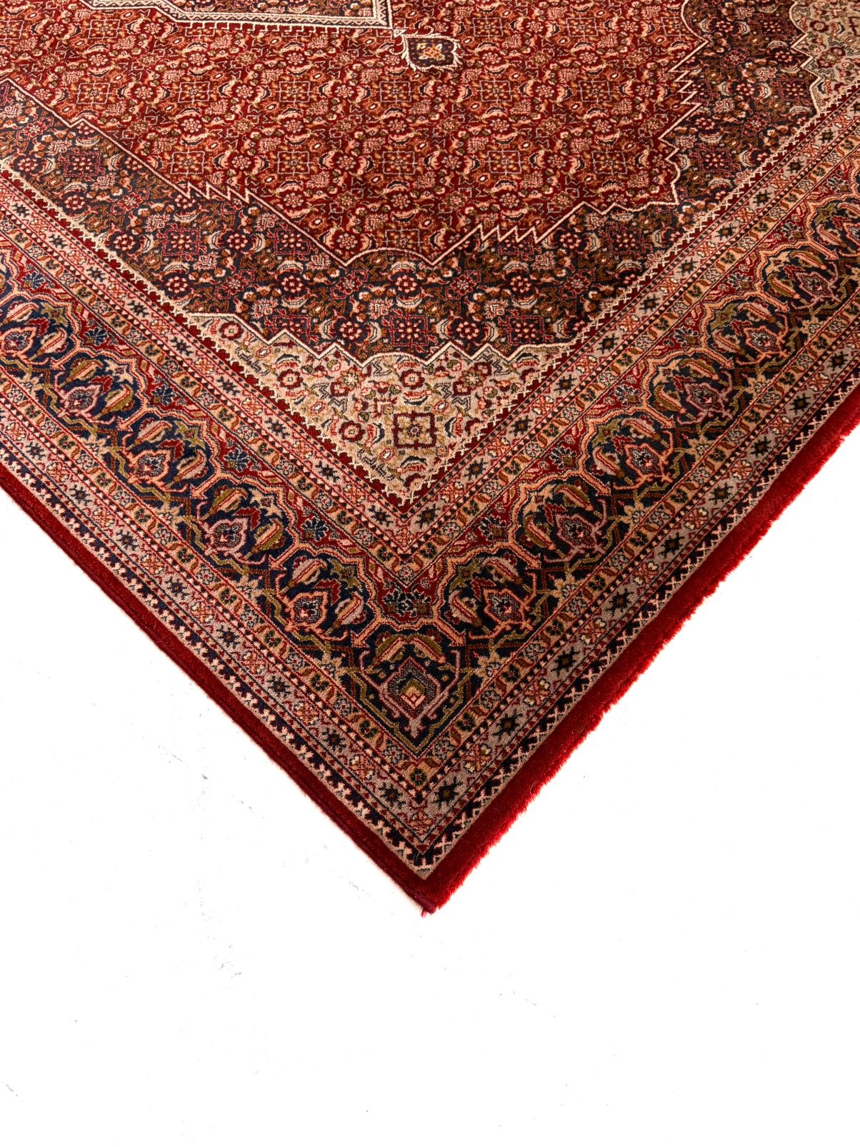 Vintage Perzisch wollen Bidjar vloerkleed ‘80, Gebruikt, 200 cm of meer, Ophalen of Verzenden, 200 cm of meer