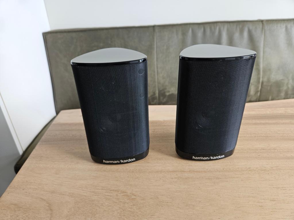 Harman/Kardon SAT-TS335 speakers - Surround-sound 2.0, Audio, Tv en Foto, Luidsprekers, Overige merken, Ophalen of Verzenden, Zo goed als nieuw