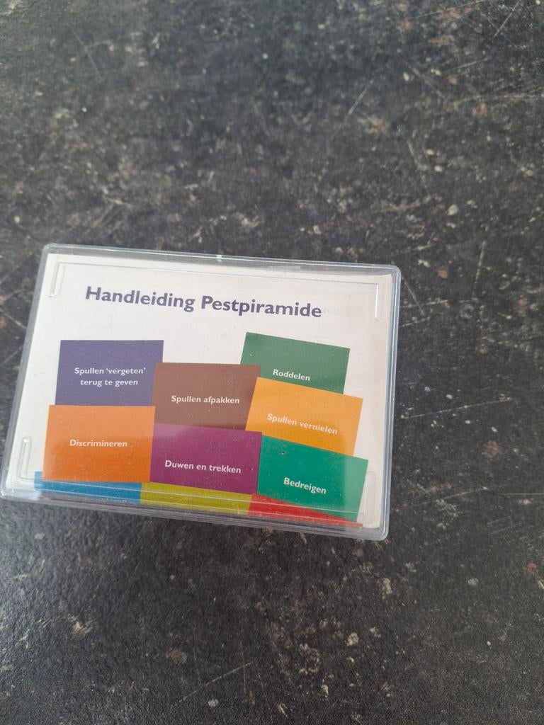 Pestpiramide spel- van Wegwijs bij Pesten, Ophalen of Verzenden