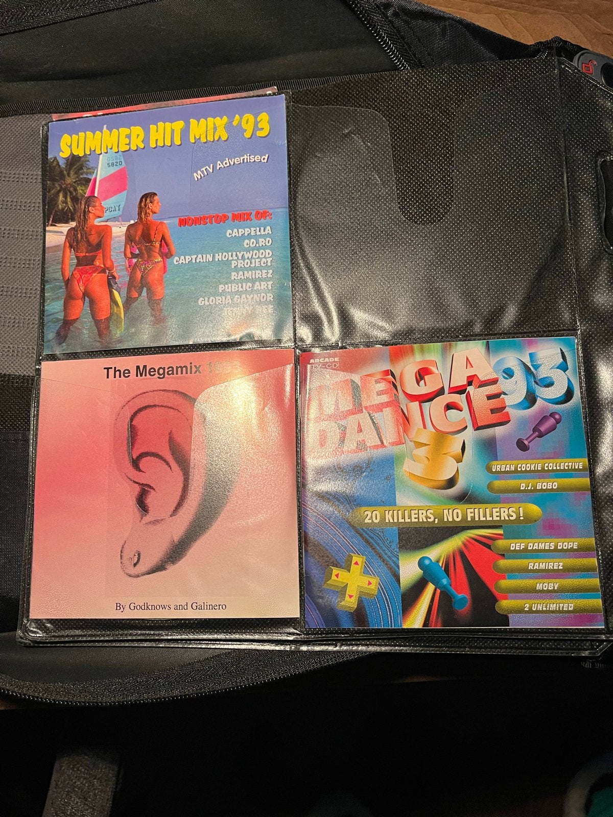 Grote collectie Dance/House/Trance CD's in Case Logic map, Cd's en Dvd's, Cd's | Dance en House, Gebruikt, Speciale editie, Dance
