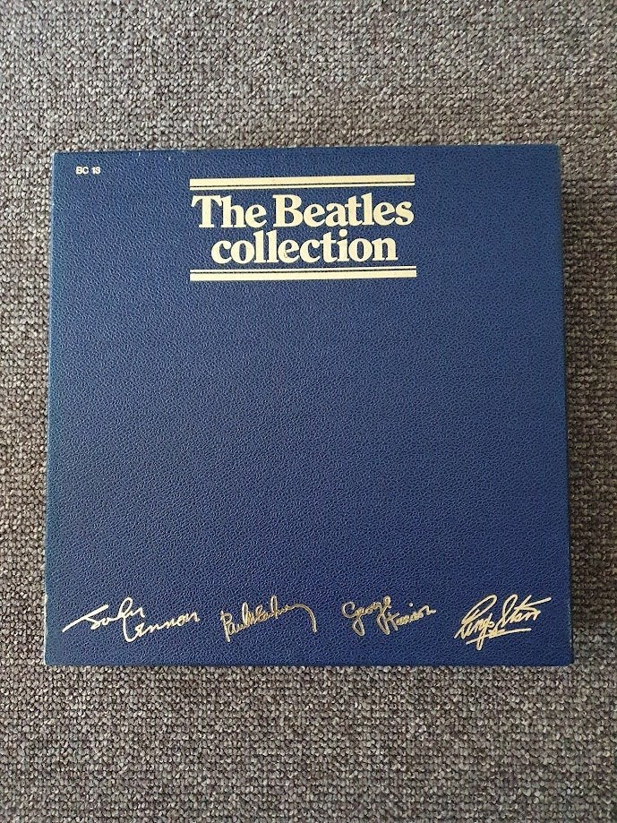 The Beatles collection Blue Box Set BC , Inclusief poster, Gebruikt, Ophalen of Verzenden, 12 inch