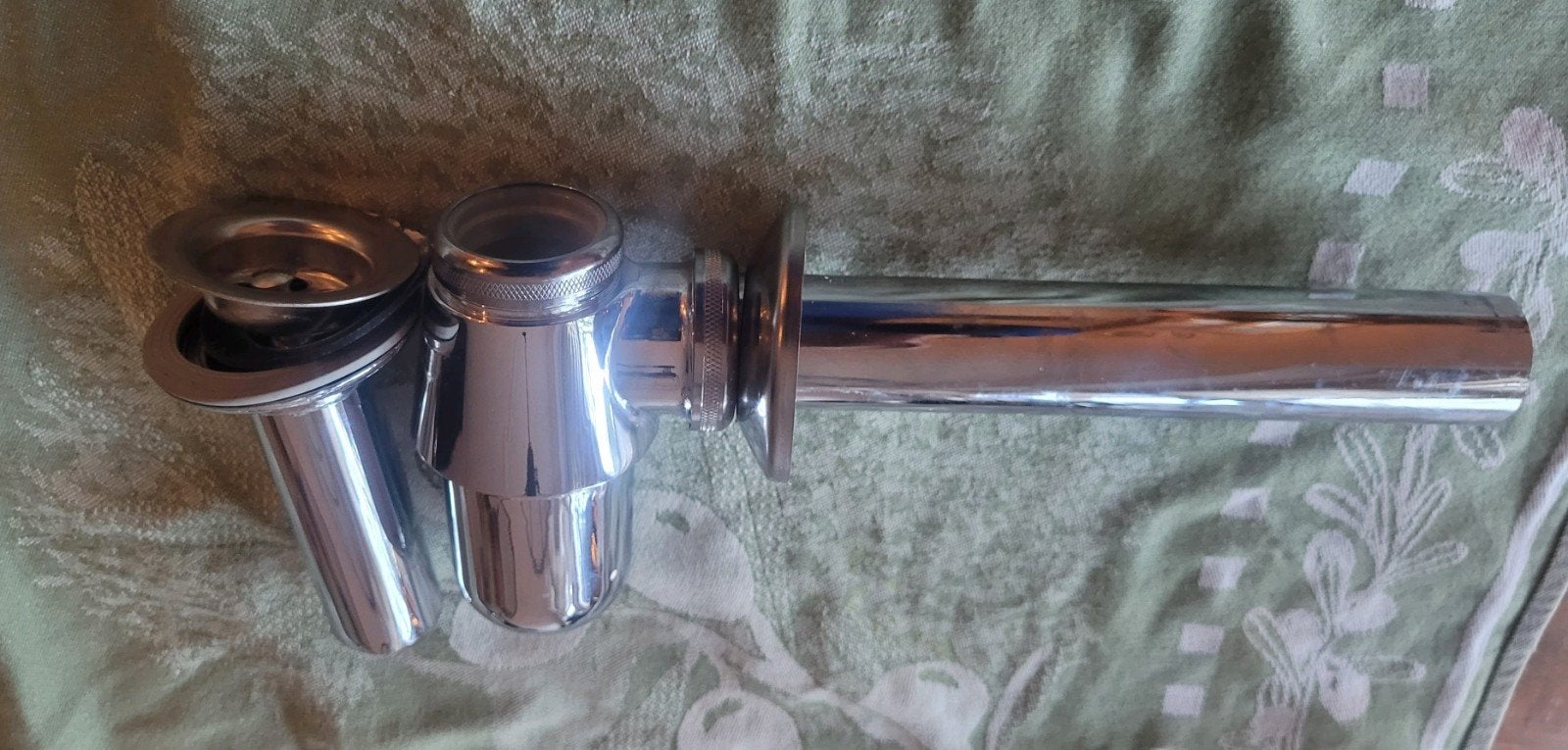 Wastafel afvoer sifon - Nieuw in verpakking, Ophalen of Verzenden, Nieuw, Chroom, Wastafel