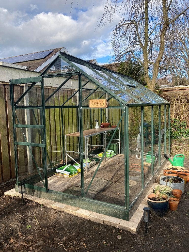 Kas, Tuin en Terras, Ophalen, Gebruikt, Kweekkas, Glas